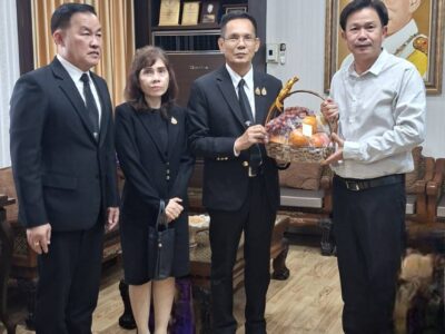 สำนักตรวจเงินแผ่นดินจังหวัดพิษณุโลก เข้าพบผู้ว่าราชการจังหวัดพิษณุโลก